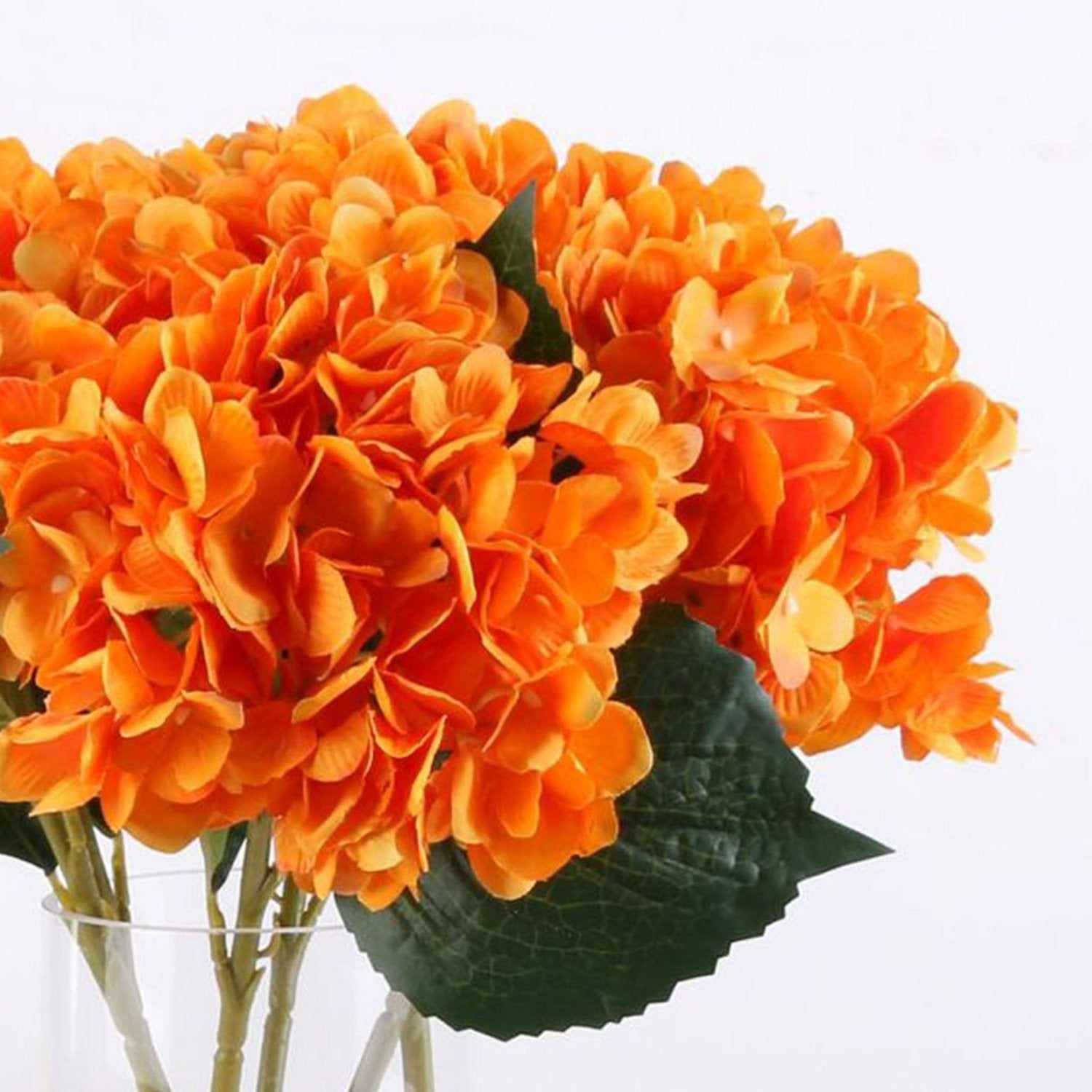Artificial Hydrangea Bush for Flower Arrangement - VANRINA