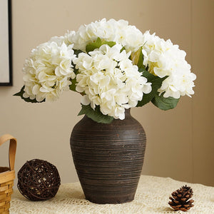 Artificial Hydrangea Bush for Flower Arrangement - VANRINA
