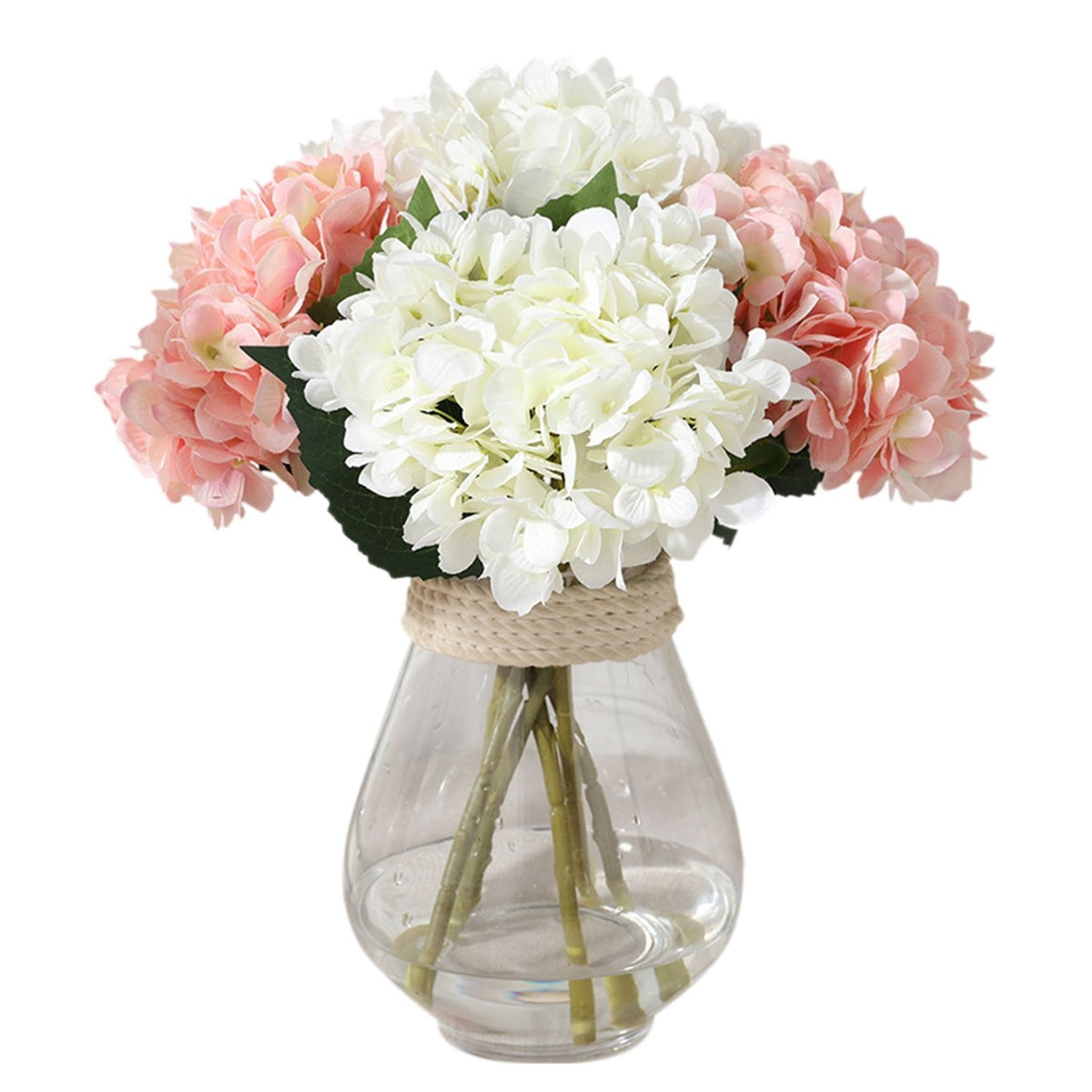 Artificial Hydrangea Bush for Flower Arrangement - VANRINA
