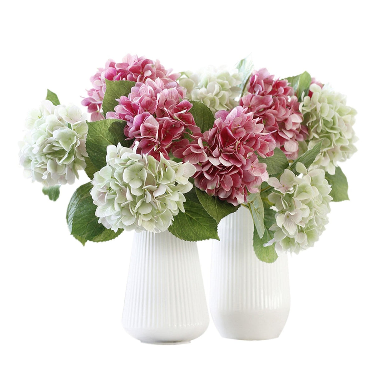 Artificial Hydrangea Flowers Silk Hydrangeas - VANRINA