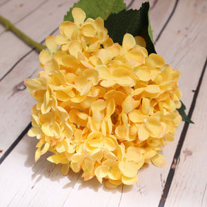 Artificial Hydrangea Silk Flowers for Wedding Arrangement - VANRINA