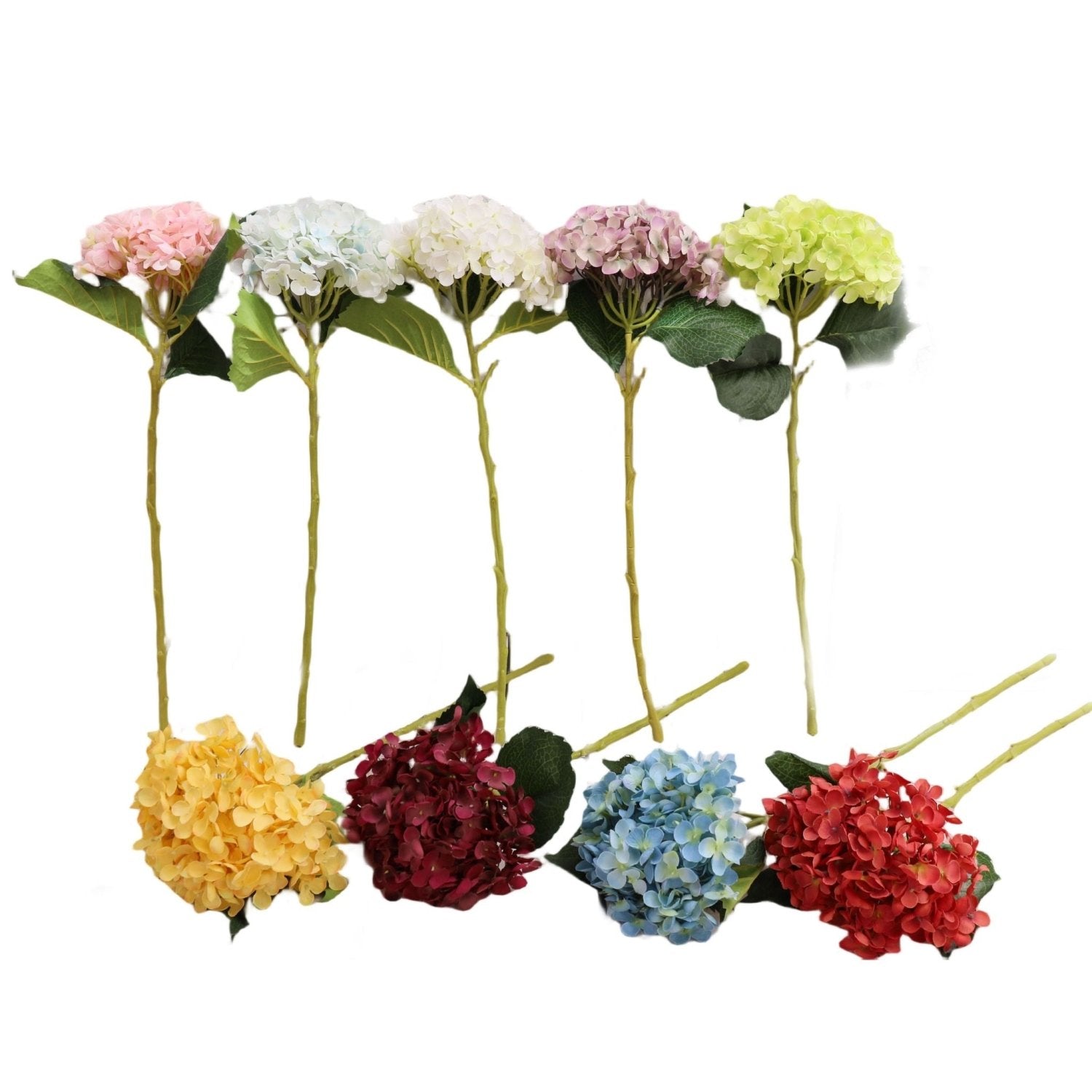 Artificial Hydrangea Silk Flowers for Wedding Arrangement - VANRINA