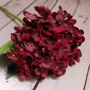 Artificial Hydrangea Silk Flowers for Wedding Arrangement - VANRINA