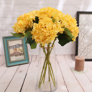 Artificial Hydrangea Silk Flowers for Wedding Arrangement - VANRINA