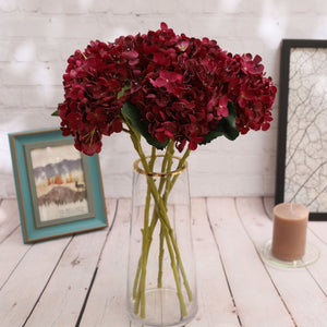 Artificial Hydrangea Silk Flowers for Wedding Arrangement - VANRINA