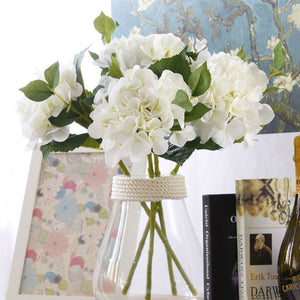 Artificial Hydrangea Silk Hydangea Flowers 6 inch - VANRINA