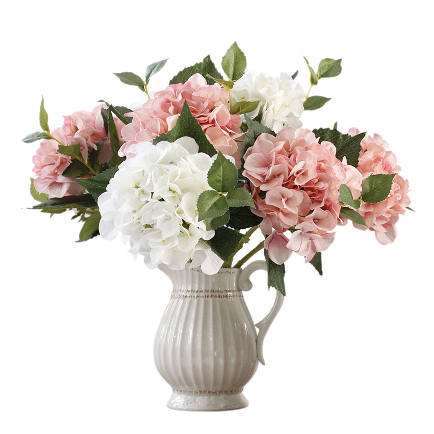 Artificial Hydrangea Silk Hydangea Flowers 6 inch - VANRINA