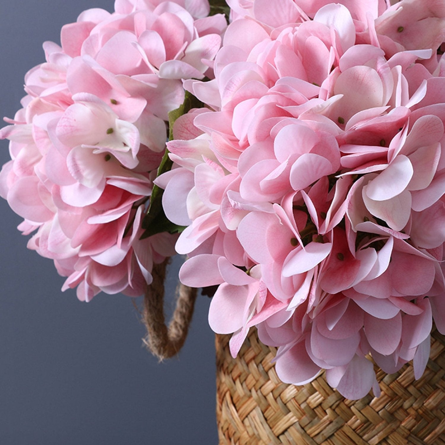 Artificial Hydrangeas Real Touch Hydrangea Flowers - VANRINA
