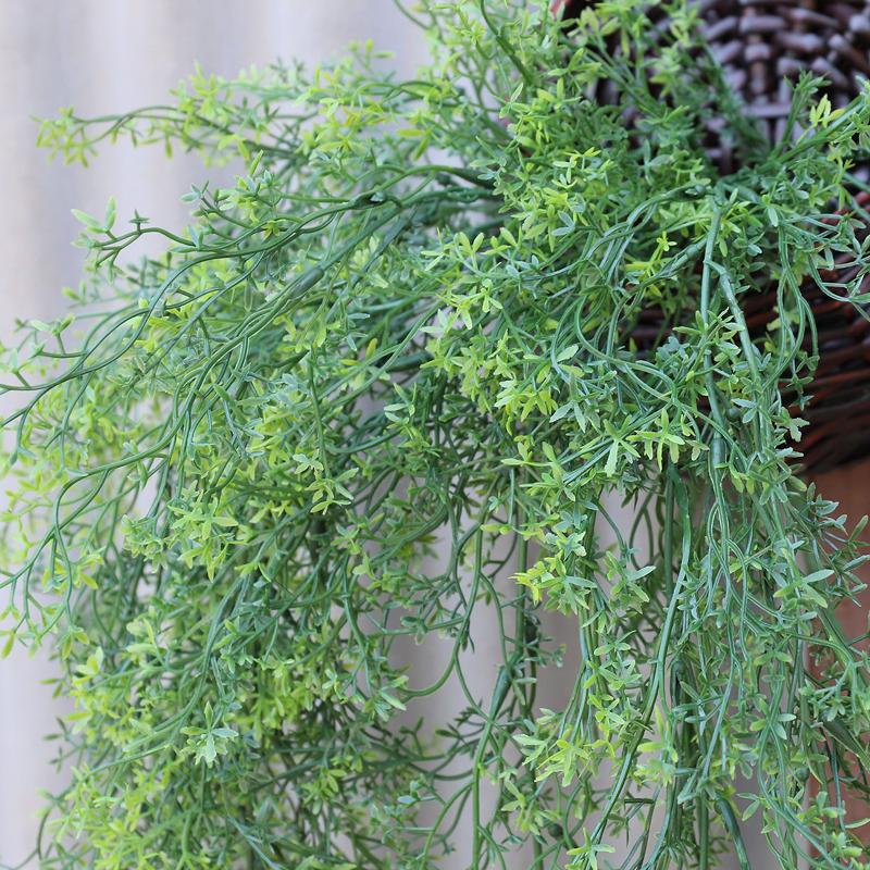 Artificial Plants Greeny Garland Plastic Grass Vines - VANRINA