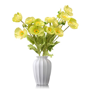 Artificial Poppy Flowers Silk Spray Poppies - VANRINA