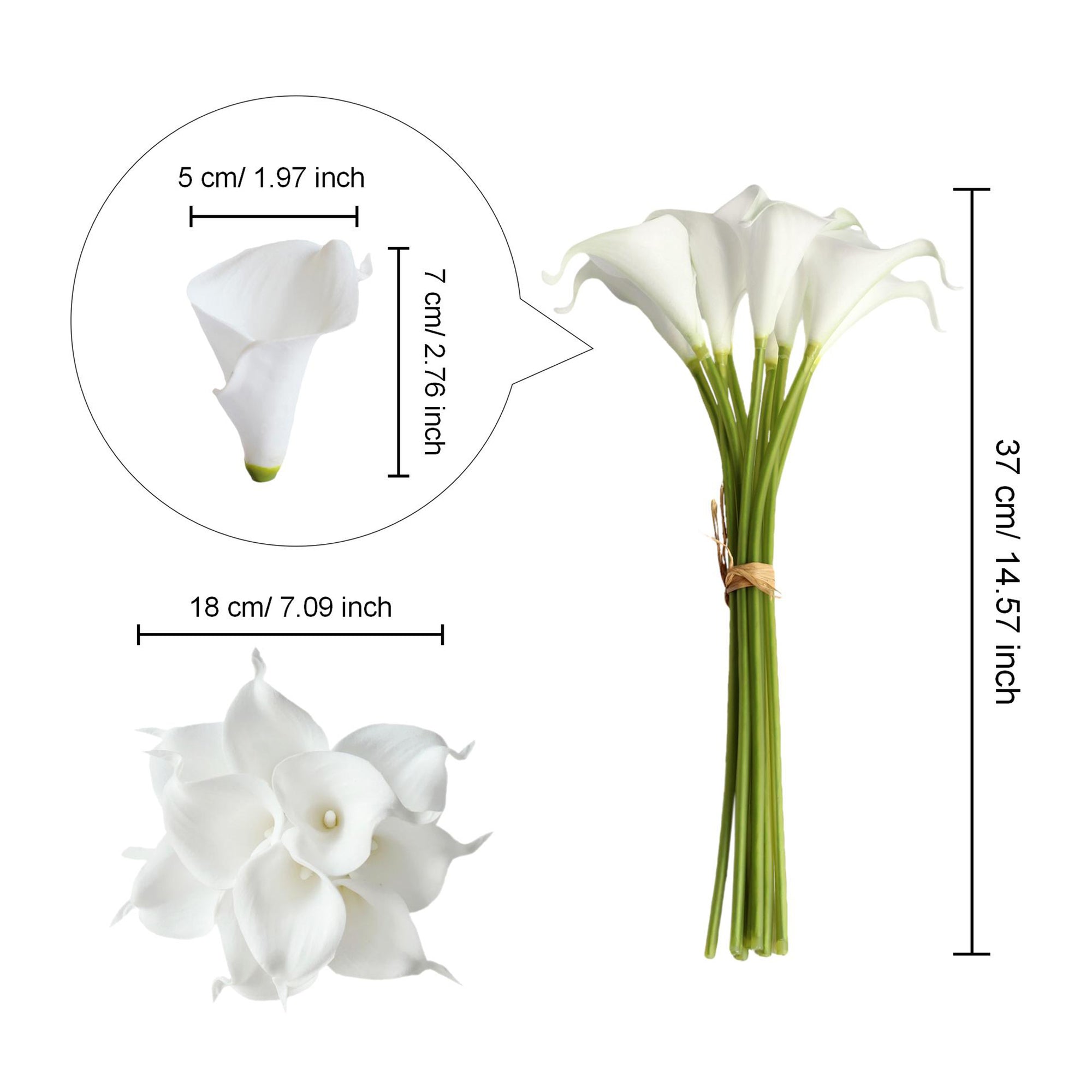 Calla Lily Bouquet Artificial Wedding Flowers