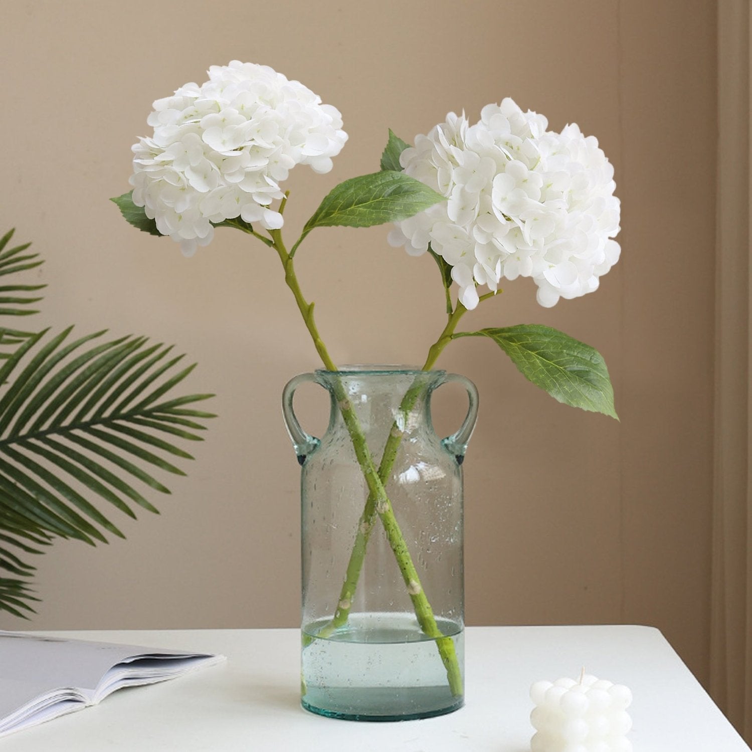 Best Silk Hydrangea Real Touch Artificial Flowers - VANRINA
