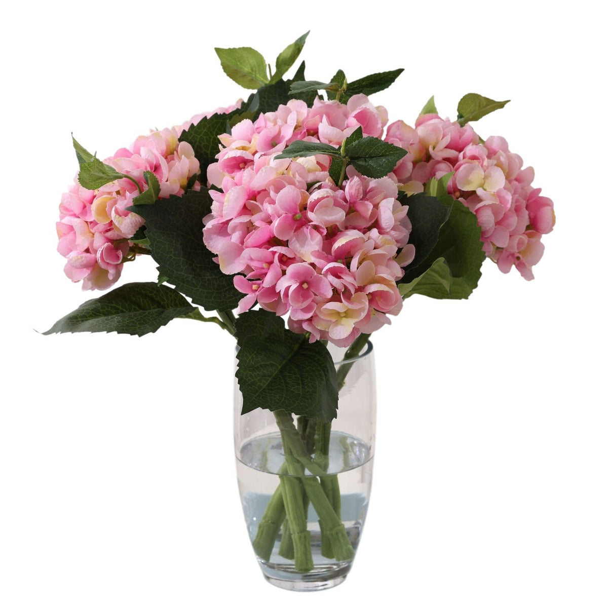 Blue Pink Purple White Silk Hydrangea Flowers - VANRINA