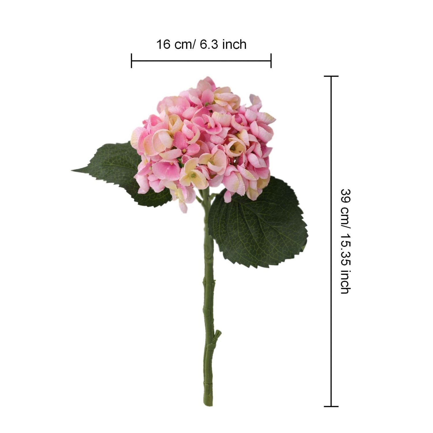 Blue Pink Purple White Silk Hydrangea Flowers - VANRINA