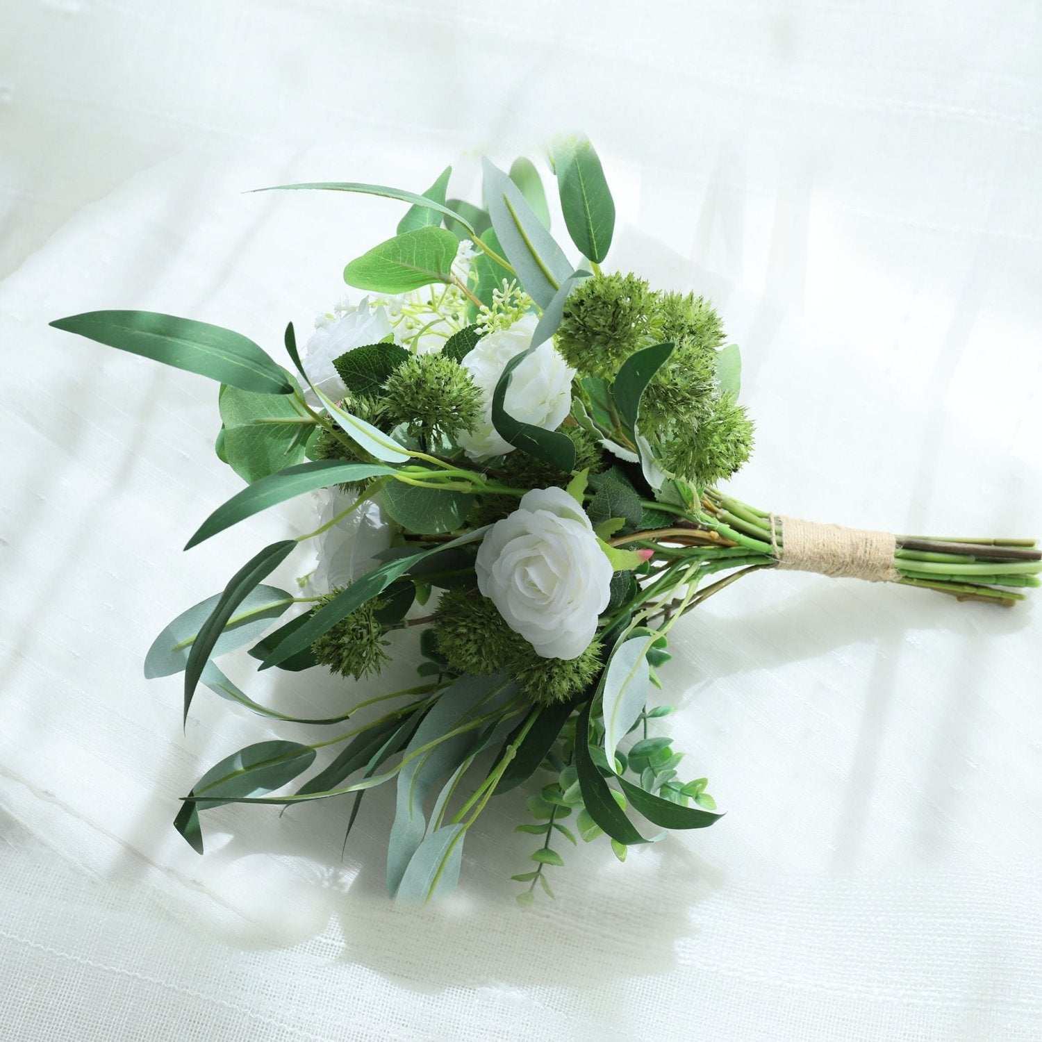 Bridal Wedding Bouquet Rustic Wedding Flower Decor - VANRINA