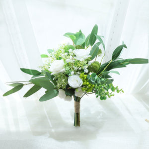 Bridal Wedding Bouquet Rustic Wedding Flower Decor - VANRINA