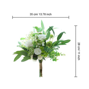 Bridal Wedding Bouquet Rustic Wedding Flower Decor - VANRINA