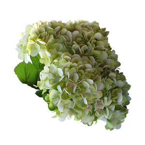 Fake Hydrangea Bush White Blue Teal Spa - VANRINA
