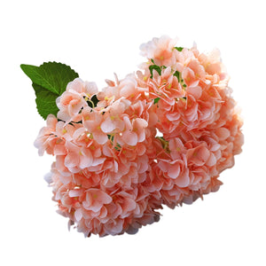 Fake Hydrangea Bush White Blue Teal Spa - VANRINA