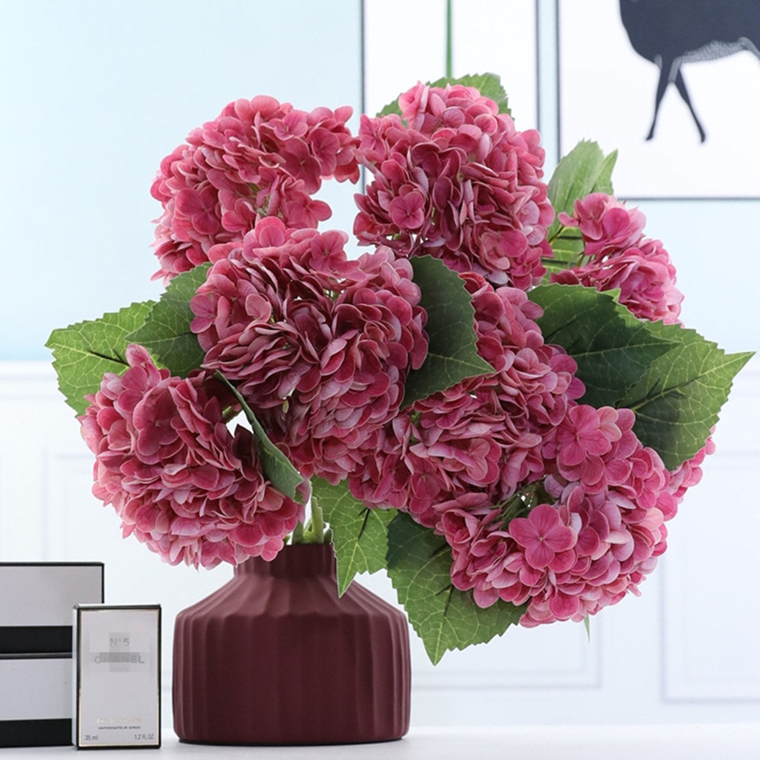 Fake Hydrangea Bushes Large Bloom Hydrangeas - VANRINA