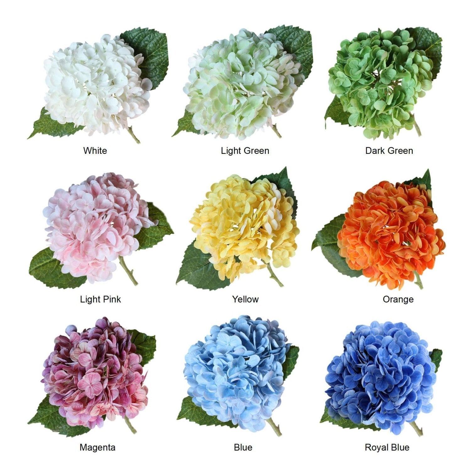 Fake Hydrangea Bushes Large Bloom Hydrangeas - VANRINA