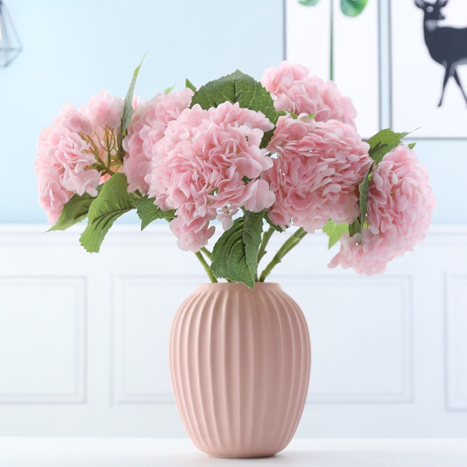 Fake Hydrangea Bushes Large Bloom Hydrangeas - VANRINA