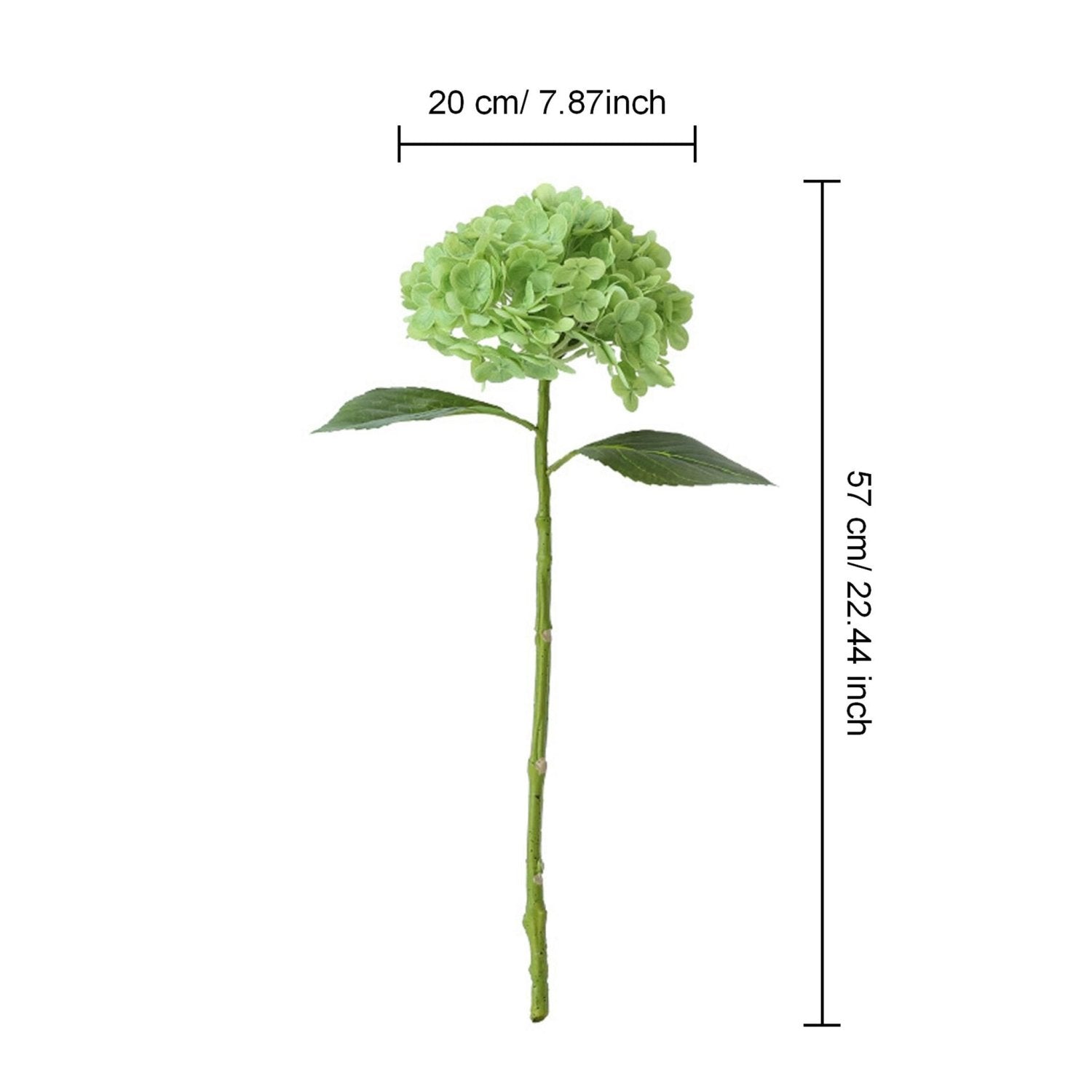 Fake Hydrangea Real Touch Flowers for Arrangement - VANRINA