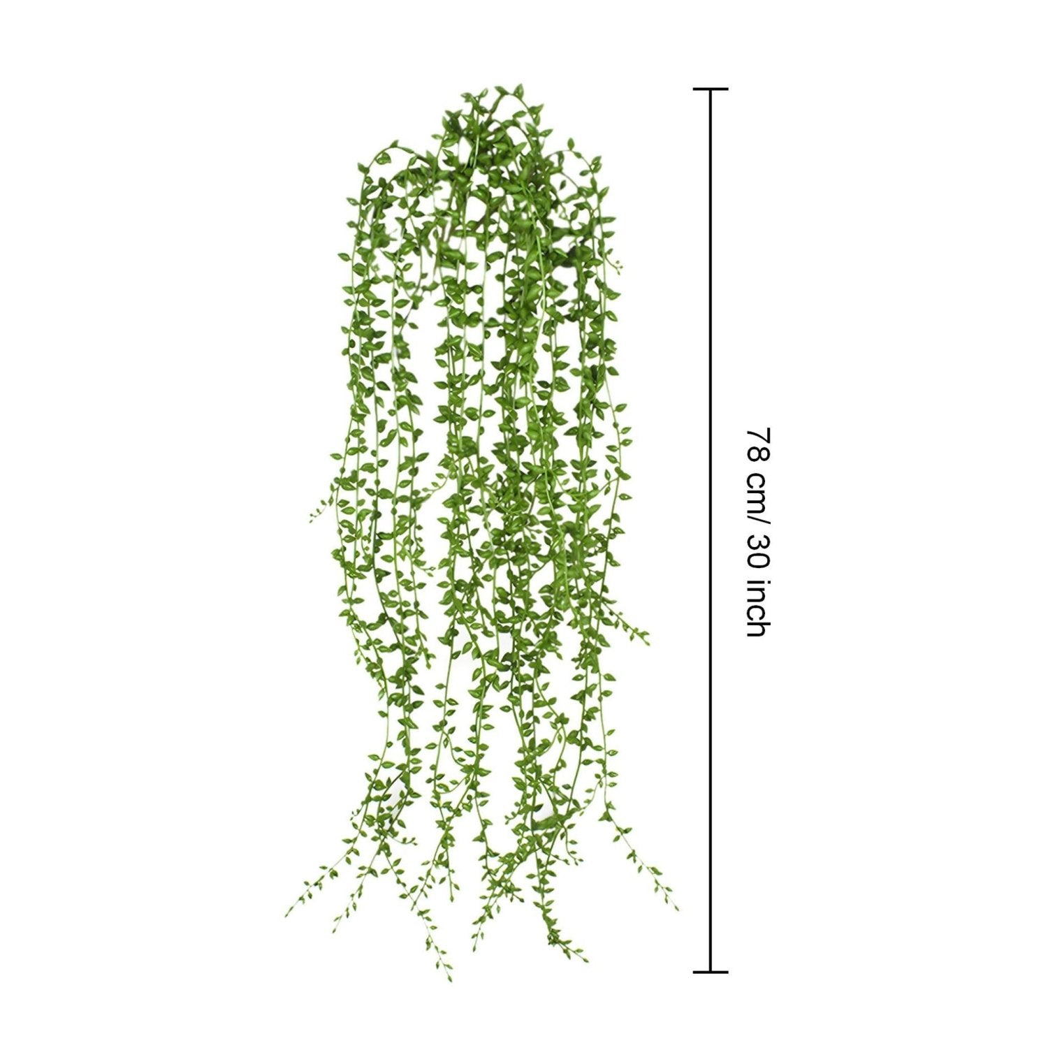 Fake Tear of Lover Wall Faux Hanging Plant Succulents Garden Wreath 6 Bunches - VANRINA