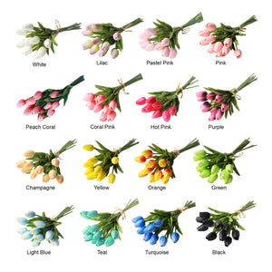 Fake Tulips Bouquet Real Touch Tulips - VANRINA