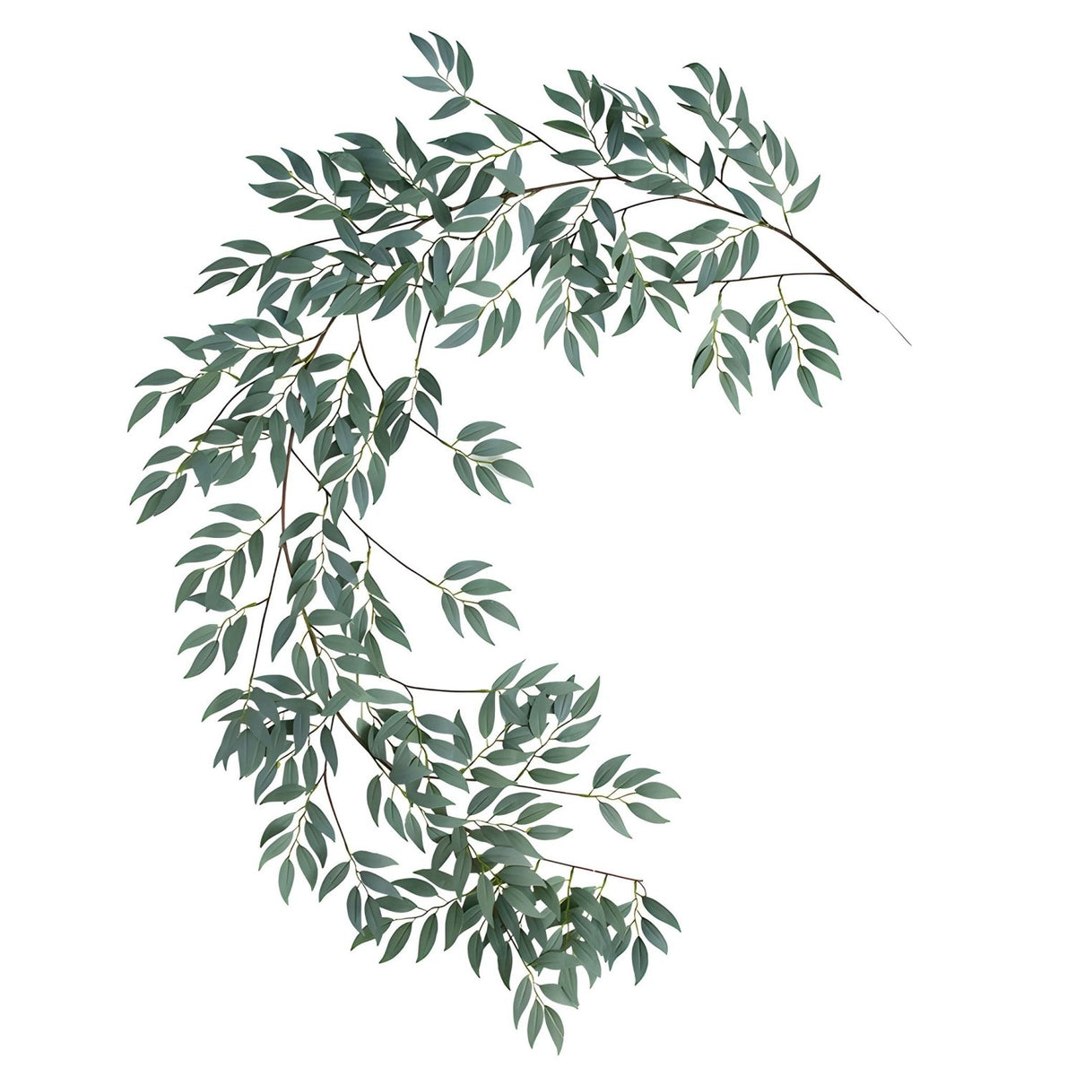 Fake Willow Home Outdoor Fake Hanging Plants Wedding Photography Backdrops - VANRINA