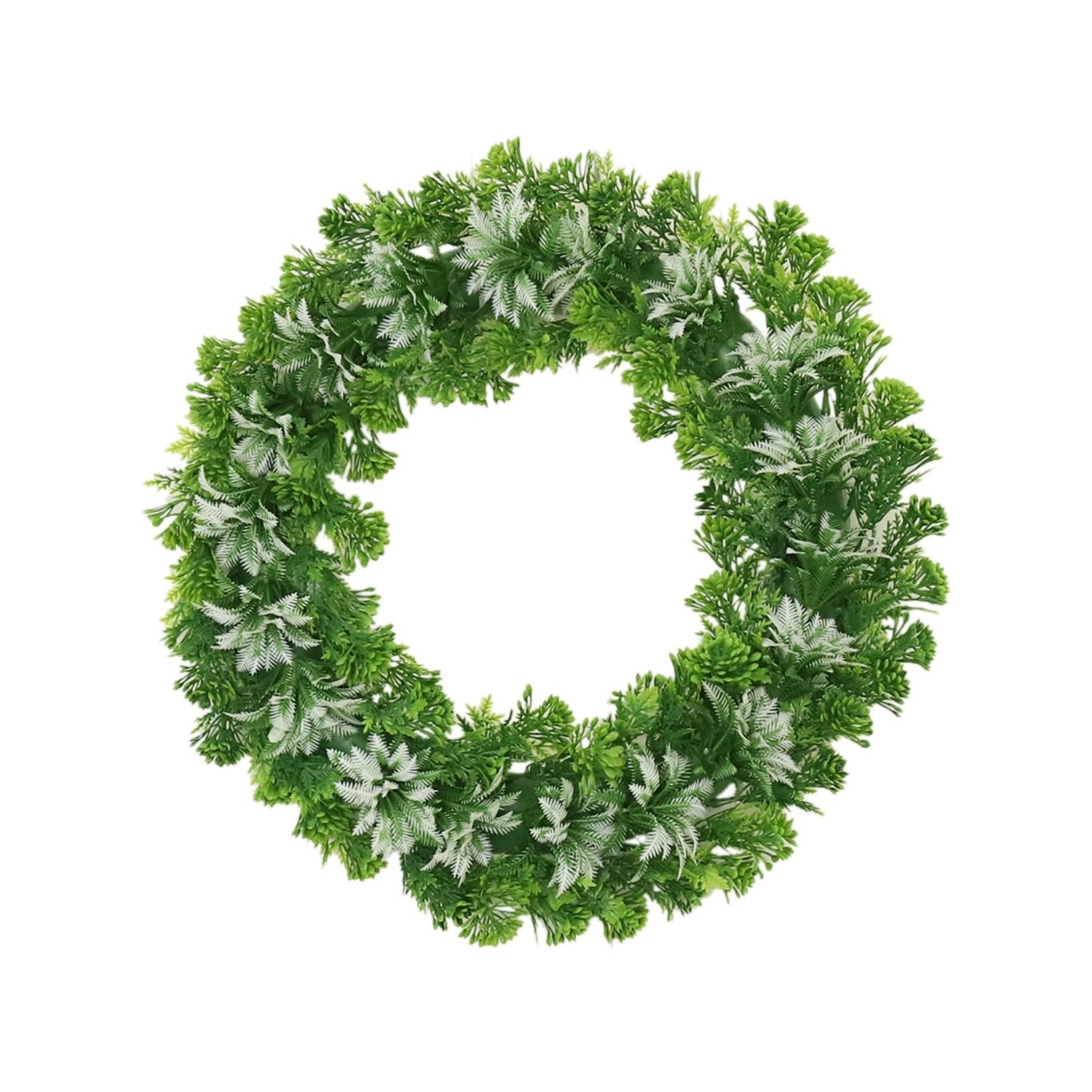 Faux Boxwood Wreath 17 inch for Front Door - VANRINA