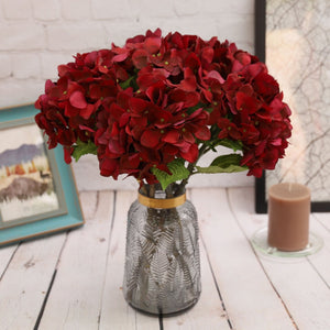 Faux Hydrangea Bloom Real Touch Flower Individual - VANRINA