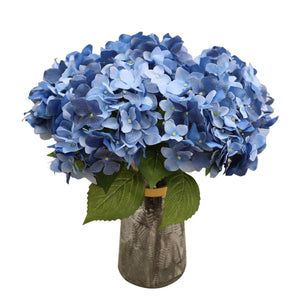 Faux Hydrangea Bloom Real Touch Flower Individual - VANRINA