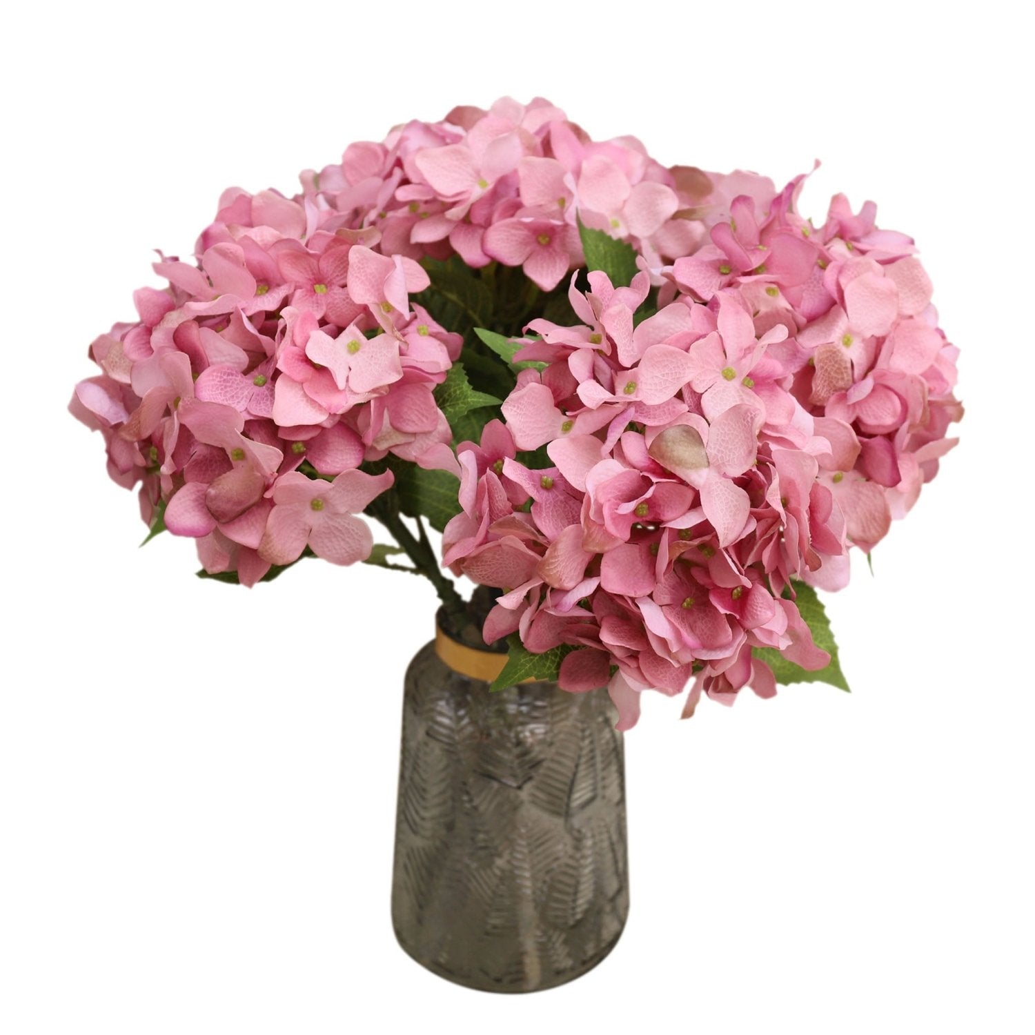 Faux Hydrangea Bloom Real Touch Flower Individual - VANRINA