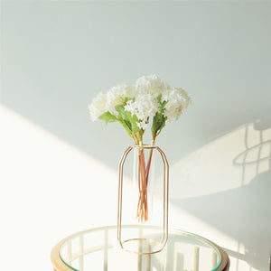 Faux Hydrangea Bundle Mini Hydrangeas Flowers - VANRINA