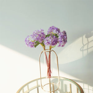 Faux Hydrangea Bundle Mini Hydrangeas Flowers - VANRINA