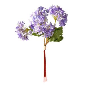 Faux Hydrangea Bundle Mini Hydrangeas Flowers - VANRINA