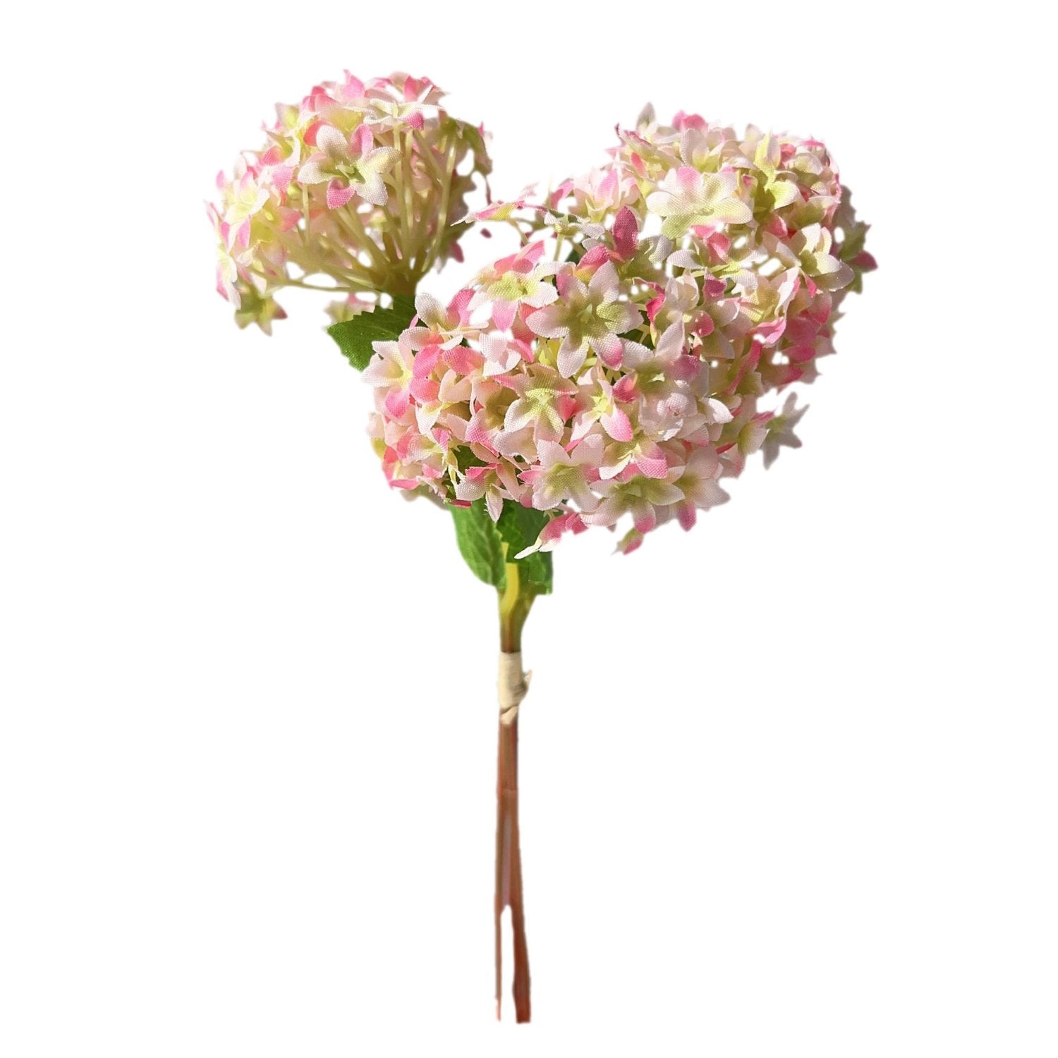 Faux Hydrangea Bundle Mini Hydrangeas Flowers - VANRINA