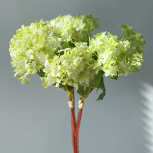 Faux Hydrangea Bundle Mini Hydrangeas Flowers - VANRINA