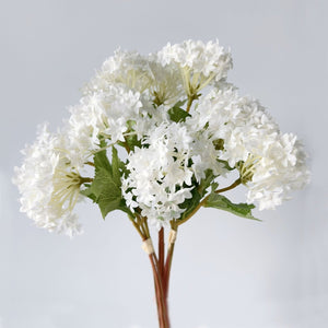 Faux Hydrangea Bundle Mini Hydrangeas Flowers - VANRINA