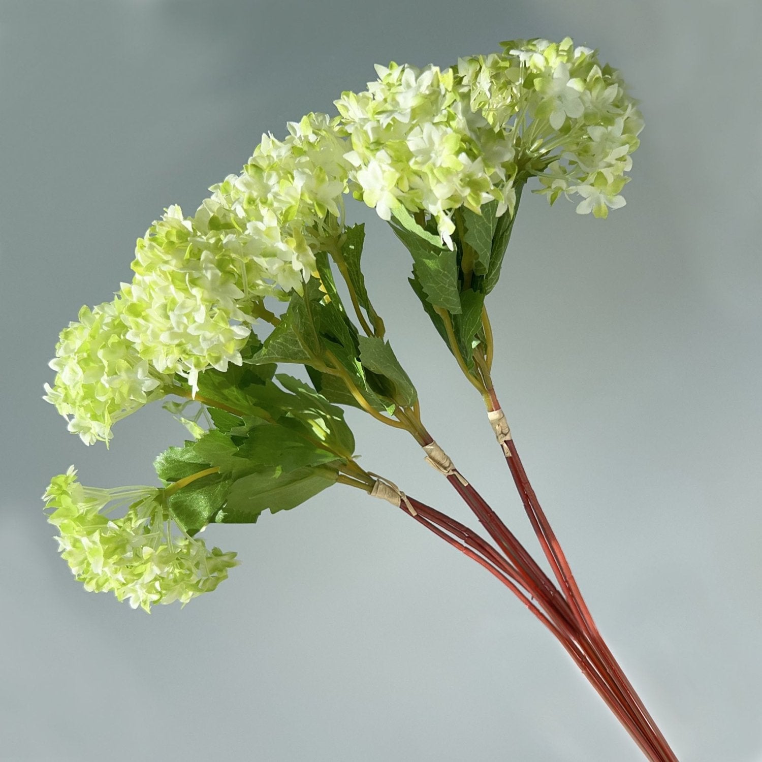 Faux Hydrangea Bundle Mini Hydrangeas Flowers - VANRINA
