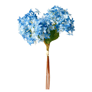 Faux Hydrangea Bundle Mini Hydrangeas Flowers - VANRINA