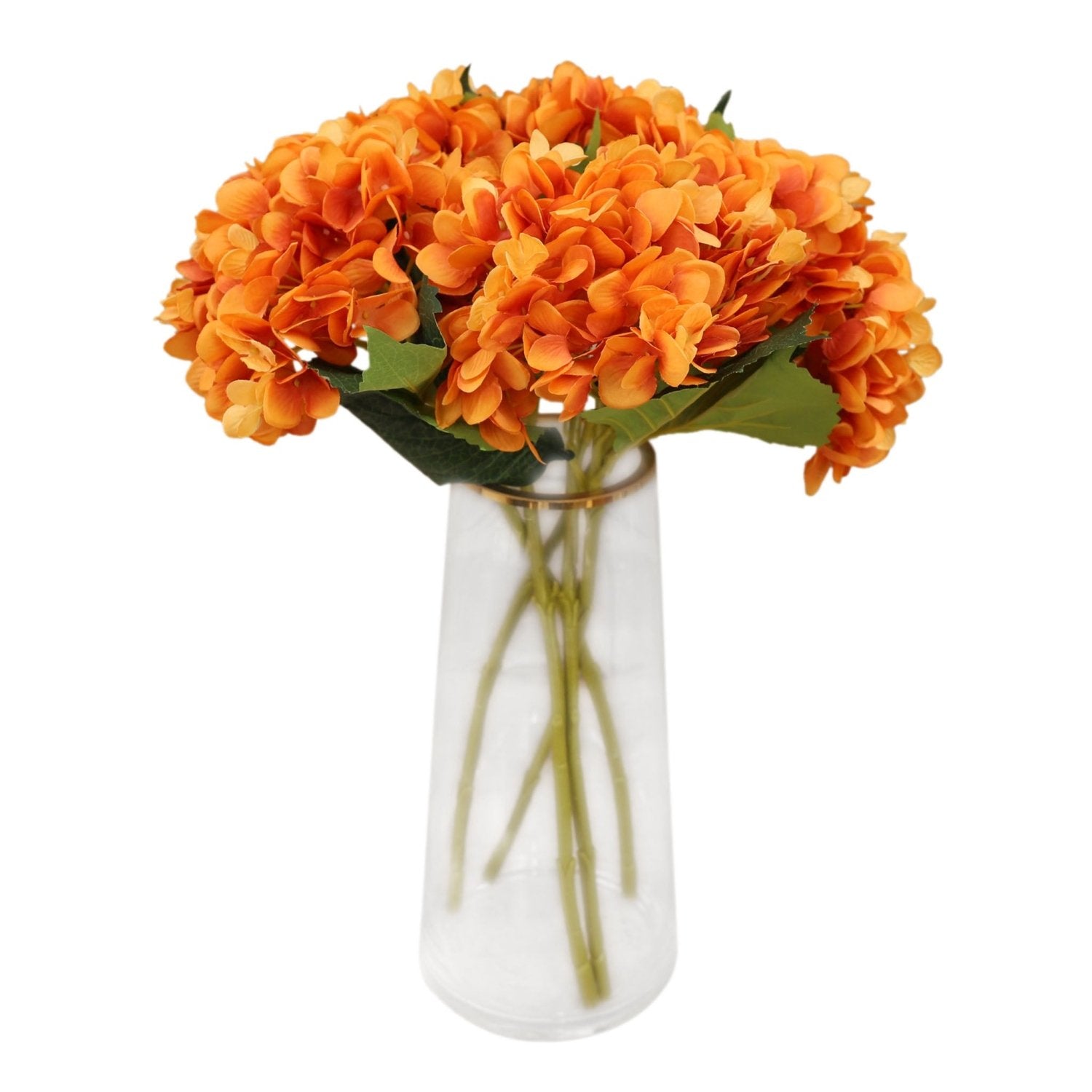 Faux Hydrangea Flowers Silk Flower Arrangements - VANRINA