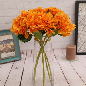 Faux Hydrangea Flowers Silk Flower Arrangements - VANRINA