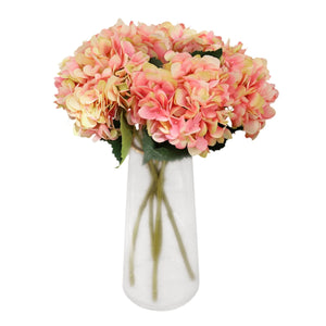 Faux Hydrangea Flowers Silk Flower Arrangements - VANRINA