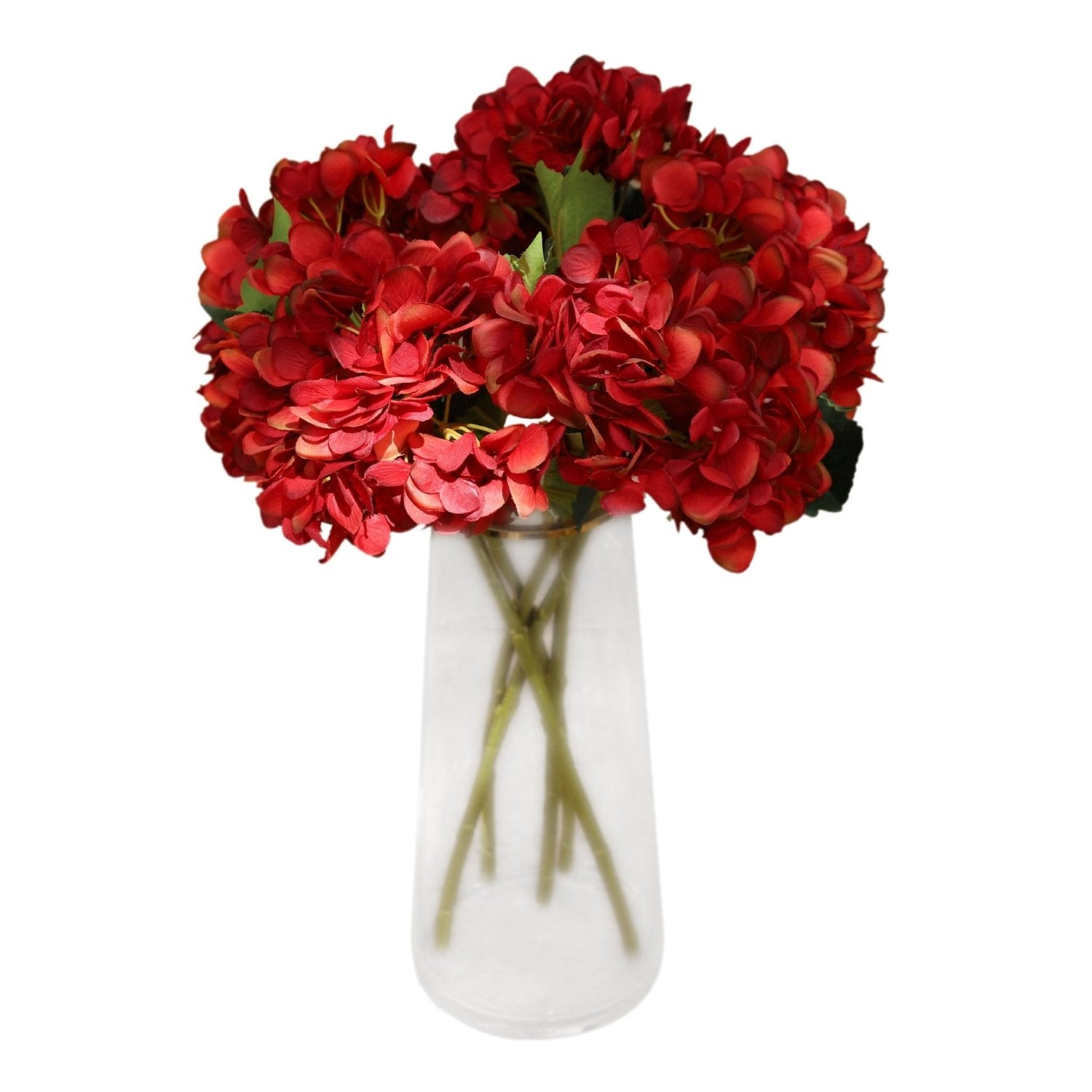 Faux Hydrangea Flowers Silk Flower Arrangements - VANRINA