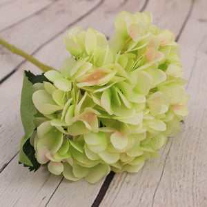 Faux Hydrangea Flowers Silk Flower Arrangements - VANRINA