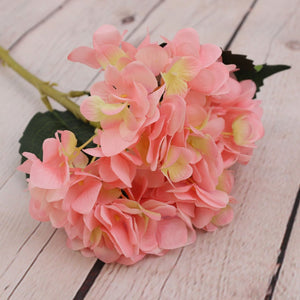 Faux Hydrangea Flowers Silk Flower Arrangements - VANRINA