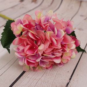 Faux Hydrangea Flowers Silk Flower Arrangements - VANRINA