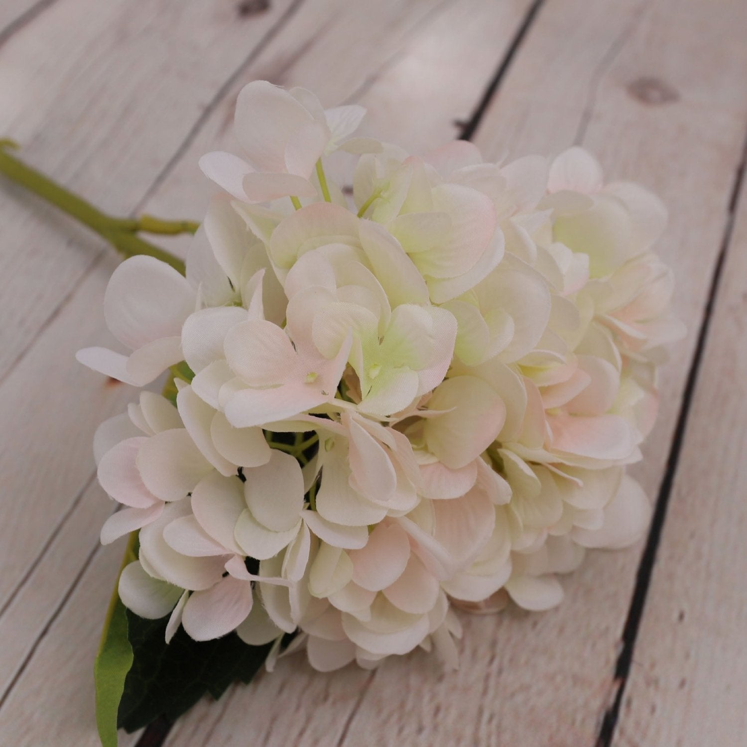 Faux Hydrangea Flowers Silk Flower Arrangements - VANRINA